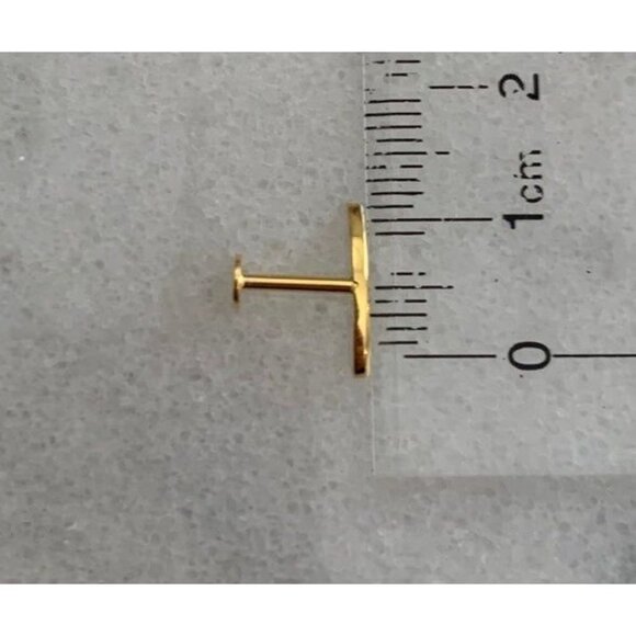 18k Gold Arch Cartilage Earring Brand New - Picture 4 of 4